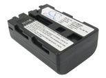 Techtek Batteria Compatibile Con [Sony] DSLR-A100, DSLR-A100/B, DSLR-A100H, DSLR-A100K, DSLR-A100K/B, DSLR-A100W, DSLR-A100W/B Sostituisce NP-FM55H