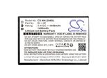 Techtek Batteria Compatibile Con [Nokia] 2660 Flip 4G Sostituisce BL-L4E