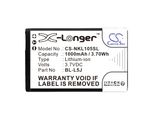 Techtek Batteria Compatibile Con [Nokia] 105 2023 Sostituisce BL-L5J