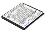 Techtek Batteria Compatibile Con [Kyocera] E6710, E6715, Torque, Torque Xt Sostituisce SCP-51LBPS