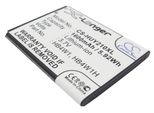 Techtek Batteria Compatibile Con [Huawei] Ascend C8813D, Ascend G520, Ascend U8685D, Ascend C8813, Ascend C8813D, Ascend C8813Q, Ascend G510, Asce