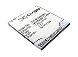 Techtek Batteria Compatibile Con [Mobistel] Cynus T2, MT-9081W, Sh26160Mobistel/Std, Sh26162Mobistel/Std, Per [Brondi] Gladiator, Gladiator 1 Sostitu
