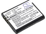 Techtek Batteria Compatibile Con [Pentax] WG-1000 Sostituisce D-LI96