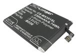 Techtek Batteria Compatibile Con [Meizu] M055, M351, M353, M355, M356, MX3 Sostituisce B030
