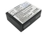 Techtek Batteria Compatibile Con [Mevo] A7310, Per [Rollei] AC420, Action Cam 420, Actioncam 420, Per [Giroptic] Edges Closer To 360, Edges Closer To