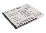 Techtek Batteria Compatibile Con [Micromax] A116 Canvas Hd, Per [Myphone] A919I Dual, Per [Mobistel] Cynus T5, Mt-9201B, MT-9201S, Mt-9201W, Per [Fly