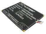 Techtek Batteria Compatibile Con [Alcatel] One Touch Idol Ultra, OT-6033, OT-6033X Sostituisce TLP018C2, Per Tlp018C4