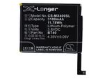 Techtek Batteria Compatibile Con [Meizu] M460, M461, MX4 Sostituisce BT40