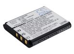 Techtek Batteria Compatibile Con [Casio] Exilim EX-FC500, Exilim EX-ZR50, Exilim EX-ZR55, Exilim EX-ZR60, Exilim EX-ZS220 Sostituisce NP-160