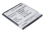 Techtek Batteria Compatibile Con [Mobistel] Cynus F4, MT-7521B, Mt-7521W Sostituisce BTY26183, Per Bty26183Mobistel/Std