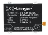 Techtek Batteria Compatibile Con [Asus] Zenfone 5 A502CG, Zenfone 5 Lite Sostituisce 0B200-01210100, Per C11P1410