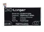 Techtek Batteria Compatibile Con [Wiko] Darkfull, Per [Blu] L132L, Life One X Sostituisce TLG13J22, Per TLG13J24