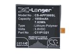 Techtek Batteria Compatibile Con [Asus] A68M, Padfone E Sostituisce C11P1321