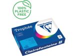 Clairefontaine 1291PC Clairefontaine Kopierpapier TrophéE Karibischblau Din A4 120 G/Qm 250 Blatt
