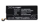 Techtek Batteria Compatibile Con [Samsung] Galaxy S6, Galaxy S6 Duos, Galaxy S6 LTE-A, Galaxy S6 TD-LTE, SCV31, SGH-N520, SCH-J510, SM-G920, SM-G9200