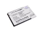 Techtek Batteria Compatibile Con [Amazing] A4C, Per [Zte] Blade C320, T815, V815W Sostituisce Li3712T42P3H634445