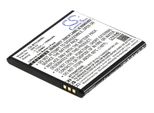 Techtek Batteria Compatibile Con [Myphone] C-Smart, Funky Sostituisce BM-03