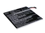Techtek Batteria Compatibile Con [Asus] Fonepad 7 ME175CG, Fonepad ME175CG Fonepad 7, Fonepad ME175KG Hd 7, K00S, K00Z, ME175CG, ME175CG 1A, ME175CG