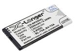 Techtek Batteria Compatibile Con [Microsoft] Lumia 550, Lumia 730, Lumia 730 Dual Sim, Lumia 735, Lumia 735 Dual Sim, Lumia 738, RM-1038, RM-1040, Rm