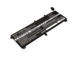 Techtek Batteria Notebook Compatibile Con [Dell] Precision M3800, Precision M3800(3800-4524), Precision M3800(3800-5205), Precision M3800(3800-5212),