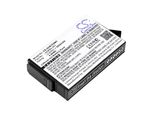 Techtek Batteria Compatibile Con [Gopro] Fusion, Fusion Vr 360 Sostituisce 601-12862-000, Per ASBBA-001, Per SBDC1B