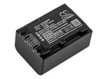 Techtek Batteria Compatibile Con [Sony] FDR-AX33, FDR-AX40, FDR-AX45, FDR-AX53, FDR-AX60, FDR-AX700, FDR-AXP33, HDR-CX450, HDR-CX625, HDR-CX680, HDR-