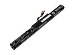Techtek Batteria Notebook Compatibile Con [Asus] GL553VD, GL553VD-1A, GL553VD-1B, GL553VD-2B, GL553VD-2D, GL553VD-FY072T, GL553VD-FY124T, GL553VE-1B,