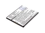 Techtek Batteria Compatibile Con [Zte] BA530, BA606, Blade A530, Blade A606 Sostituisce Li3826T43P4H705949