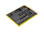 Techtek Batteria Compatibile Con [Lenovo] K350T, K5, K5 Dual Sim Sostituisce LB003