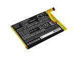 Techtek Batteria Compatibile Con [Blackview] BV5500 Sostituisce 416078PH