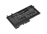 Techtek Batteria Notebook Compatibile Con [Dell] Inspiron 7591 2-In-1, Latitude 5400, Latitude 5400 Chromebook, Latitude 5401, Latitude 5410, Latitud