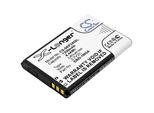 Techtek Batteria Compatibile Con [Doro] 1370, 1372, 2404, 5860, 5861, 6040, 6041, 6060, 6060 Eco, 6061, 6820, 6821, 6880, 6881, 7001H, 7001H Eco, 743