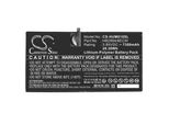 Techtek Batteria Compatibile Con [Huawei] CMR-AL09, CMR-AL19, CMR-W09, Mediapad M5 10.8, Mediapad M5 Pro 10.8 Sostituisce Hb2994I8Ecw