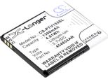 Techtek Batteria Compatibile Con [Panasonic] KX-TU150, KX-TU150EXR, KX-TU155, KX-TU155EXCN, KX-TU155EXRN, KX-TU160, KX-TU550 Sostituisce 454854AR, Pe