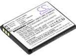 Techtek Batteria Compatibile Con [Olympia] Luna Sostituisce ICP423443