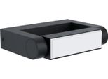 Luce Da Esterno Eglo Brianza Applique Led IP44 Orientabile Nero 4,8 W