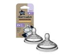 ANTI-COLIC, Flusso Lento, Tettarella Di Ricambio Da 0 Mesi, 2 Pz