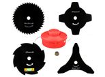 4 X Lama E Bobina Greencut Heliotrade Hyundai Kraftmuller Ryobi Decespugliatore