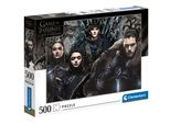 Clementoni 35091 - Puzzle Da 500 Pezzi - Game Of Thrones