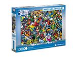 Clementoni 39599 - Puzzle Impossibile Da 1000 Pezzi - Dc Comics, Justice League