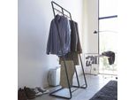 Appendiabiti Yamazaki Home Appendiabiti In Metallo Autoportante Mobile Nero 61X163Cm