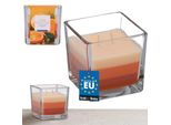 Kotarbau® Candela Profumata A 2 Stoppini In Vetro Candela A Due Stoppini Tricolore Idea Regalo Aromaterapia Decorazione Candele Tempo Di Combustione Fino A 32 Ore Arancione