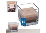 Kotarbau® Candela Profumata A 2 Stoppini In Vetro Candela A Due Stoppini Tricolore Idea Regalo Aromaterapia Decorazione Candele Tempo Di Combustione Fino A 32 Ore Caffè