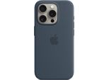 Etui Apple Mt1D3Zm/A Custodia In Silicone Per Iphone 15 Pro 6.3 Magsafe Niebieski/Storm Blu