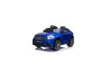 Moni Kinder Elektroauto Mercedes AMG GLC 63S, Eva-Reifen, Musik, Fernbedienung Blau