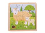 Puzzle Bigjigs Toys - Pecora E Agnello