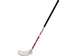 Bastone Da Hockey Floorball Freez Speed 32 Bianco-Rosso 100 Cm Rotondo Mb Sinistro