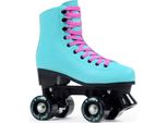 Smj Sport Ladies Classic Retro Roller Skates | ABEC7 Ball Bearing | Mint Turquoise Girls Classic Roller Skates Inliner Inline Skates | Size 41