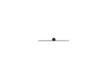 Lampada Da Parete Per Bagno Sopra Lo Specchio Led Nowodvorski Pin Nero, Alluminio 8127