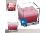 Kotarbau® Candela Profumata A 2 Stoppini In Vetro Candela A Due Stoppini Tricolore Idea Regalo Aromaterapia Decorazione Candele Tempo Di Combustione Fino A 32 Ore Fragola